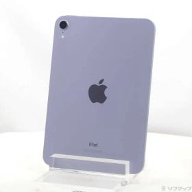 ソフマップ 〔中古品〕 iPad mini 第6世代 64GB パープル MK7R3J／A Wi-Fi【305】