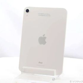 ソフマップ 〔中古品〕 iPad mini 第6世代 64GB スターライト MK7P3J／A Wi-Fi【295】