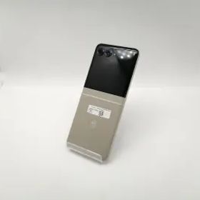 【中古】MOTOROLA SoftBank 【SIMフリー】 motorola razr 50s サンドクリーム 8GB 256GB A403MO【三宮センター】保証期間１ヶ月【ランクC