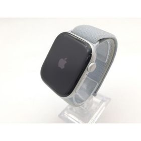 【中古】Apple Apple Watch Series10 46mm GPS シルバーアルミニウムケース/ブルークラウドスポーツループ MWWN3J/A【ECセンター】保証期間１ヶ月【ランクC】
