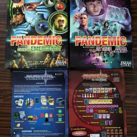 Pandemic + 3 expansions ４点セット
