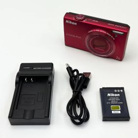 ニコン Nikon デジタルカメラ デジカメ COOLPIX Style COOLPIX S6100 RD RED [スーパーレッド]【中古】【良い】【20336417-083008】