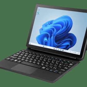 aiwa ( アイワ ) タブレットPC JA4-TBW1002 | Windows11 Pro 64bit搭載 10.5インチ 2in1タブレット型PC (Celeron N4020 DualCore / メモリ 4GB / ストレージ 容量 64GB / 10.5型 / 解像度1920x1280) 2025年 JAN : 4595985095517