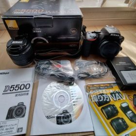 Nikon D5500 デジタル一眼レフ 18-55VR Ⅱ レンズキット