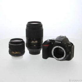 ソフマップ 〔中古品〕 NIKON D5500 ダブルズームキット ブラック【262】
