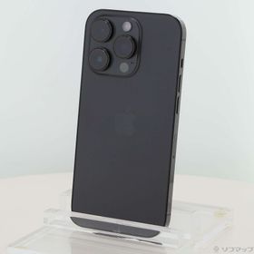 (中古)Apple iPhone14 Pro 128GB スペースブラック MPXU3J/A SIMフリー(348-ud)