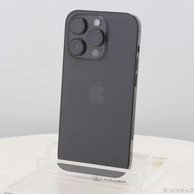 (中古)Apple iPhone14 Pro 128GB スペースブラック MPXU3J/A SIMフリー(276-ud)