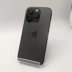 【中古】Apple docomo 【SIMフリー】 iPhone 14 Pro 128GB スペースブラック MPXU3J/A【京都】保証期間１ヶ月【ランクC】