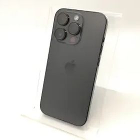 【中古】Apple 国内版 【SIMフリー】 iPhone 14 Pro 128GB スペースブラック MPXU3J/A【秋葉4号】保証期間１ヶ月【ランクB】