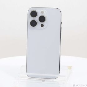 (中古)Apple iPhone14 Pro 128GB シルバー MQ013J/A SIMフリー(344-ud)