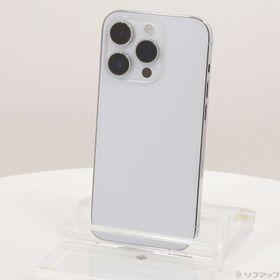 (中古)Apple iPhone14 Pro 128GB シルバー MQ013J/A SIMフリー(258-ud)