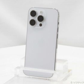 (中古)Apple iPhone14 Pro 128GB シルバー MQ013J/A SIMフリー(251-ud)