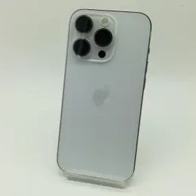 【中古】Apple 国内版 【SIMフリー】 iPhone 14 Pro 128GB シルバー MQ013J/A【広島】保証期間１ヶ月【ランクA】