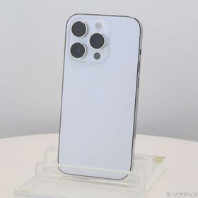 (中古)Apple iPhone14 Pro 128GB シルバー MQ013J/A SIMフリー(258-ud)