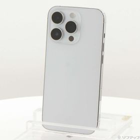 (中古)Apple iPhone14 Pro 128GB シルバー MQ013J/A SIMフリー(305-ud)