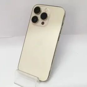 【中古】Apple SoftBank 【SIMフリー】 iPhone 14 Pro 128GB ゴールド MQ073J/A【スマーク伊勢崎】保証期間１ヶ月【ランクA】