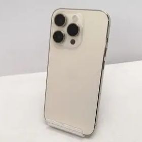 【中古】Apple docomo 【SIMフリー】 iPhone 14 Pro 128GB ゴールド MQ073J/A【仙台駅東口】保証期間１ヶ月【ランクC】