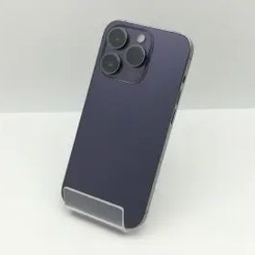 【中古】Apple 国内版 【SIMフリー】 iPhone 14 Pro 128GB ディープパープル MQ0F3J/A【神戸】保証期間１ヶ月【ランクC】