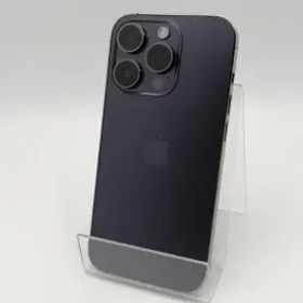 【中古】Apple 国内版 【SIMフリー】 iPhone 14 Pro 128GB ディープパープル MQ0F3J/A【ECセンター】保証期間１ヶ月【ランクA】