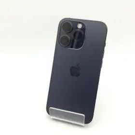 【中古】Apple docomo 【SIMフリー】 iPhone 14 Pro 128GB ディープパープル MQ0F3J/A【三宮駅前】保証期間１ヶ月【ランクB】