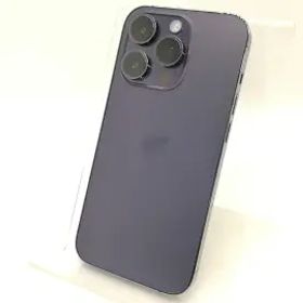 【中古】Apple 国内版 【SIMフリー】 iPhone 14 Pro 128GB ディープパープル MQ0F3J/A【津田沼】保証期間１ヶ月【ランクB】
