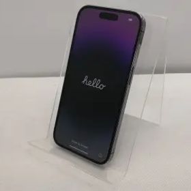 【中古】Apple 国内版 【SIMフリー】 iPhone 14 Pro 128GB ディープパープル MQ0F3J/A【仙台駅東口】保証期間１ヶ月【ランクA】