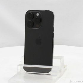 (中古)Apple iPhone14 Pro 256GB スペースブラック MQ0Q3J/A SIMフリー(371-ud)