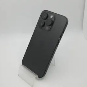 【中古】【赤ロム保証あり】Apple au 【SIMフリー】 iPhone 14 Pro 256GB スペースブラック MQ0Q3J/A【川崎駅前】保証期間１ヶ月【ランク
