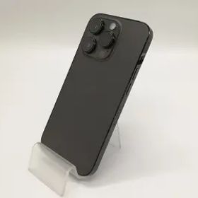 【中古】Apple docomo 【SIMフリー】 iPhone 14 Pro 256GB スペースブラック MQ0Q3J/A【福岡天神】保証期間１ヶ月【ランクC】
