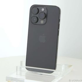 (中古)Apple iPhone14 Pro 256GB スペースブラック MQ0Q3J/A SIMフリー(251-ud)