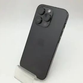 【中古】Apple SoftBank 【SIMフリー】 iPhone 14 Pro 256GB スペースブラック MQ0Q3J/A【川崎駅前】保証期間１ヶ月【ランクC】