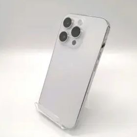 【中古】Apple docomo 【SIMフリー】 iPhone 14 Pro 256GB シルバー MQ0Y3J/A【スマーク伊勢崎】保証期間１ヶ月【ランクC】