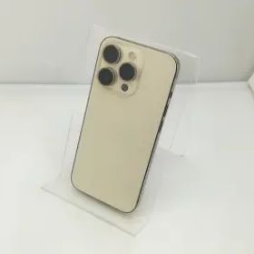 【中古】Apple au 【SIMフリー】 iPhone 14 Pro 256GB ゴールド MQ173J/A【大須】保証期間１ヶ月【ランクC】