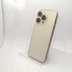 【中古】Apple au 【SIMフリー】 iPhone 14 Pro 256GB ゴールド MQ173J/A【川崎駅前】保証期間１ヶ月【ランクC】