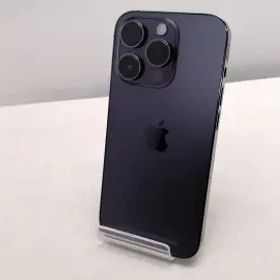 【中古】Apple 国内版 【SIMフリー】 iPhone 14 Pro 256GB ディープパープル MQ1E3J/A【仙台駅東口】保証期間１ヶ月【ランクB】