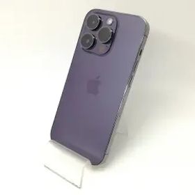 【中古】Apple 国内版 【SIMフリー】 iPhone 14 Pro 256GB ディープパープル MQ1E3J/A【戸塚】保証期間１ヶ月【ランクB】