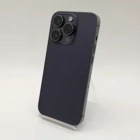 【中古】Apple 国内版 【SIMフリー】 iPhone 14 Pro 256GB ディープパープル MQ1E3J/A【札幌南2条】保証期間１ヶ月【ランクB】