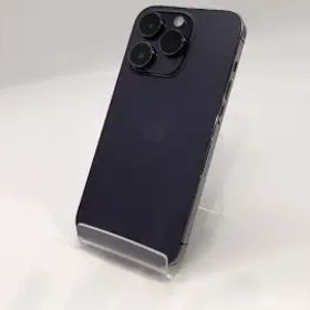 【中古】Apple docomo 【SIMフリー】 iPhone 14 Pro 256GB ディープパープル MQ1E3J/A【イオンモール新利府】保証期間１ヶ月【ランクA】
