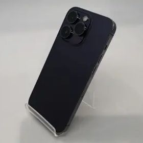 【中古】Apple 国内版 【SIMフリー】 iPhone 14 Pro 256GB ディープパープル MQ1E3J/A【熊本】保証期間１ヶ月【ランクB】