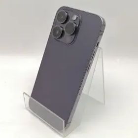 【中古】Apple 国内版 【SIMフリー】 iPhone 14 Pro 256GB ディープパープル MQ1E3J/A【ECセンター】保証期間１ヶ月【ランクB】