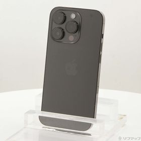(中古)Apple iPhone14 Pro 512GB スペースブラック MQ1L3J/A SIMフリー(269-ud)