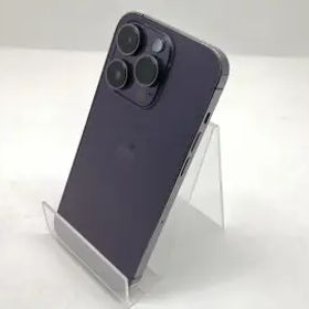 【中古】Apple 国内版 【SIMフリー】 iPhone 14 Pro 512GB ディープパープル MQ283J/A【宇田川】保証期間１ヶ月【ランクC】