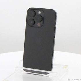 (中古)Apple iPhone14 Pro 256GB スペースブラック NQ0Q3J/A SIMフリー(276-ud)