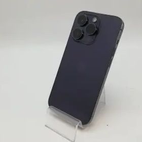 【中古】Apple 海外版 【SIMフリー】 iPhone 14 Pro 256GB ディープパープル【府中ル・シーニュ】保証期間１ヶ月【ランクC】