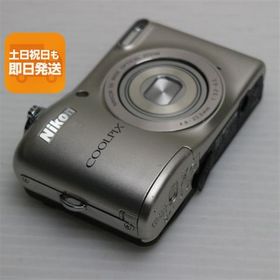 美品 COOLPIX L30 シルバー 即日発送 デジカメ ニコン 本体 あすつく 土日祝発送OK