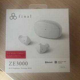 final ZE3000 ホワイト ワイヤレスイヤホン