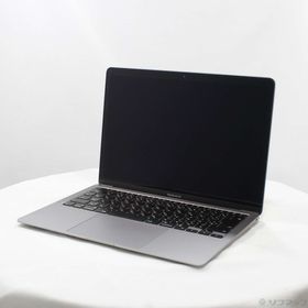 (中古)Apple MacBook Air 13.3-inch Late-2020 MGN63J/A Apple M1 8コアCPU_7コアGPU 8GB SSD256GB スペースグレイ (26.3 Tahoe)(344-ud)