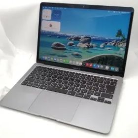 【中古】Apple MacBook Air 13インチ M1(CPU:8C/GPU:7C) 8GB/256GB スペースグレイ MGN63J/A (M1・2020)【大須2】保証期間１ヶ月【ランク