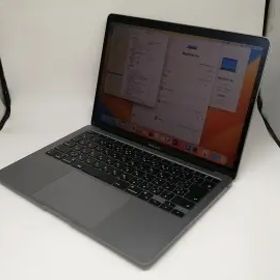 【中古】Apple MacBook Air 13インチ M1(CPU:8C/GPU:8C) 8GB/512GB スペースグレイ MGN73J/A (M1・2020)【日本橋3】保証期間１ヶ月【ラン