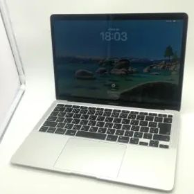 【中古】Apple MacBook Air 13インチ M1(CPU:8C/GPU:7C) 8GB/256GB シルバー MGN93J/A (M1・2020)【広島】保証期間１ヶ月【ランクB】